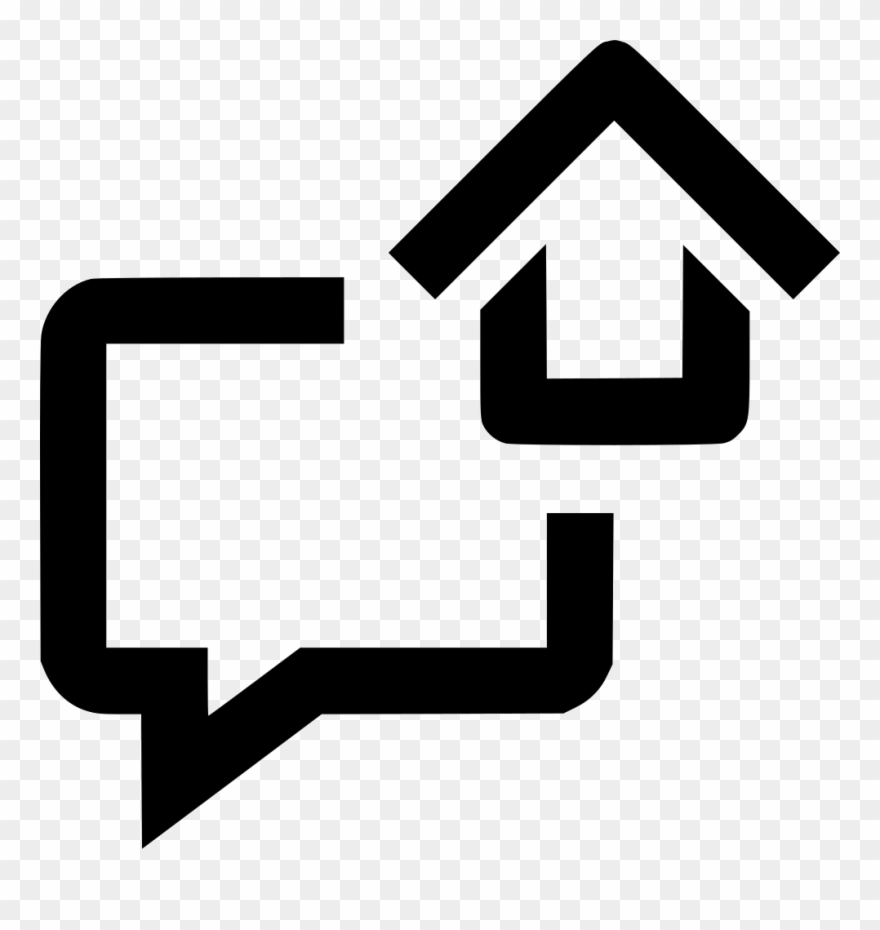 Square Home Png Icon Free Download Onlinewebfonts - Icon Clipart