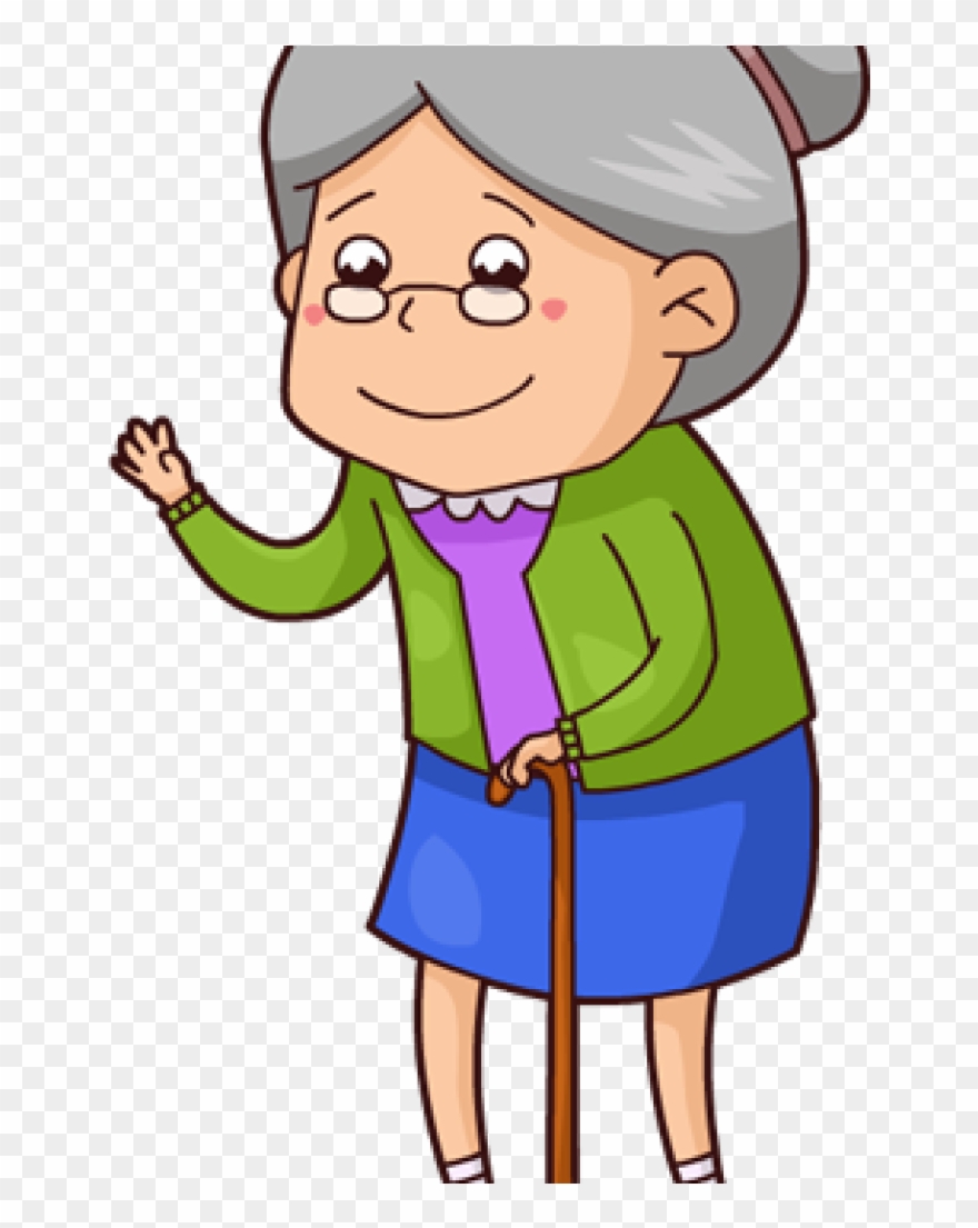 Grandmother Clipart - Png Download