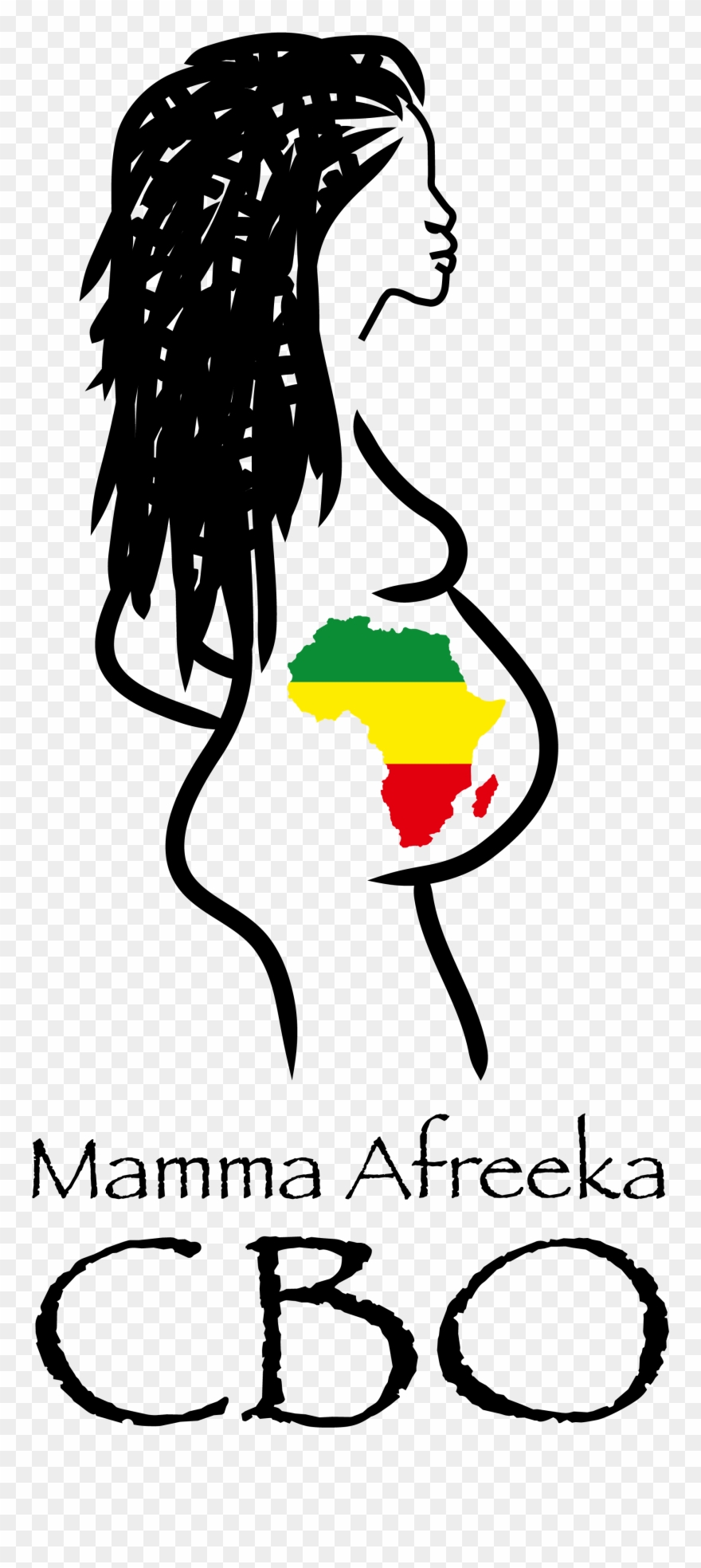 Out Of The Slum - Yoga Mama Oval Ornament Clipart