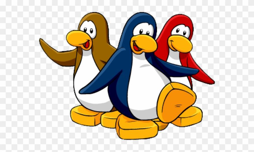 Happy Clipart Penguin - Club Penguin Clipart - Png Download
