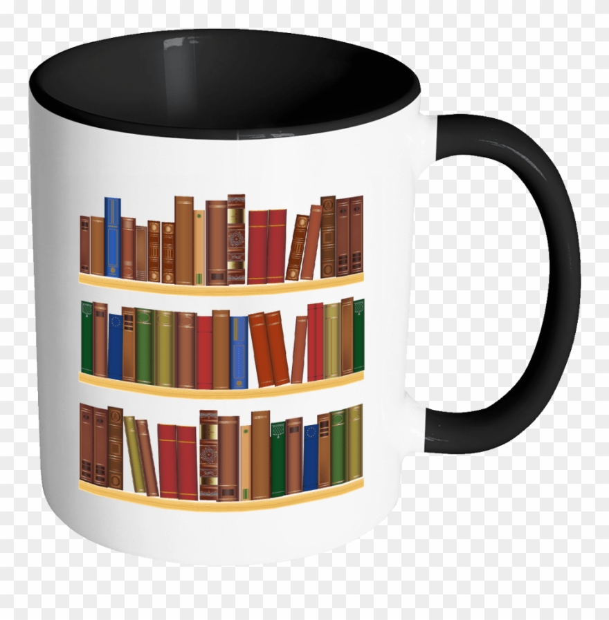 Image Free Stock Shelves Accent Mug Awesome Librarians Clipart