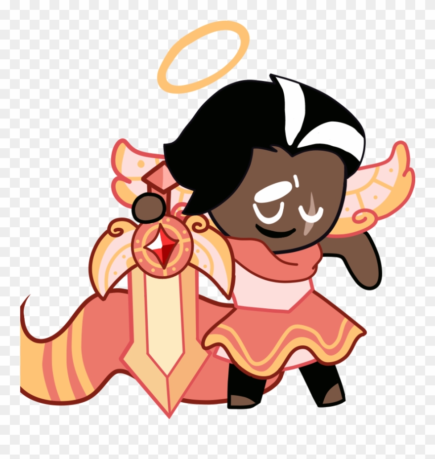 “dark Choco, In An Attempt To Find The Goodness Inside - Dark Choco Cookie Cookie Run Clipart