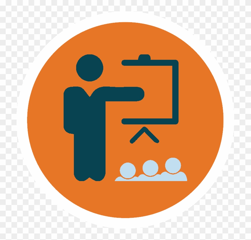 Food Safety Training In Class Food Handler Certificate - Train The Trainer Icon Clipart