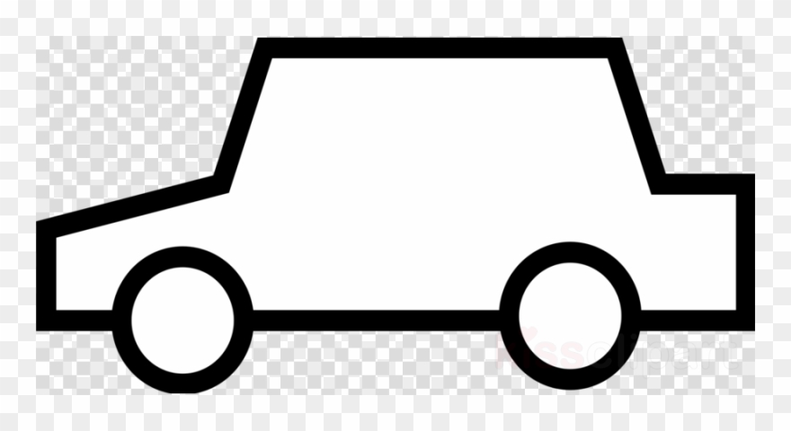 Clip Art Car Outline Clipart Car Clip Art - Black And White Clipart Car - Png Download