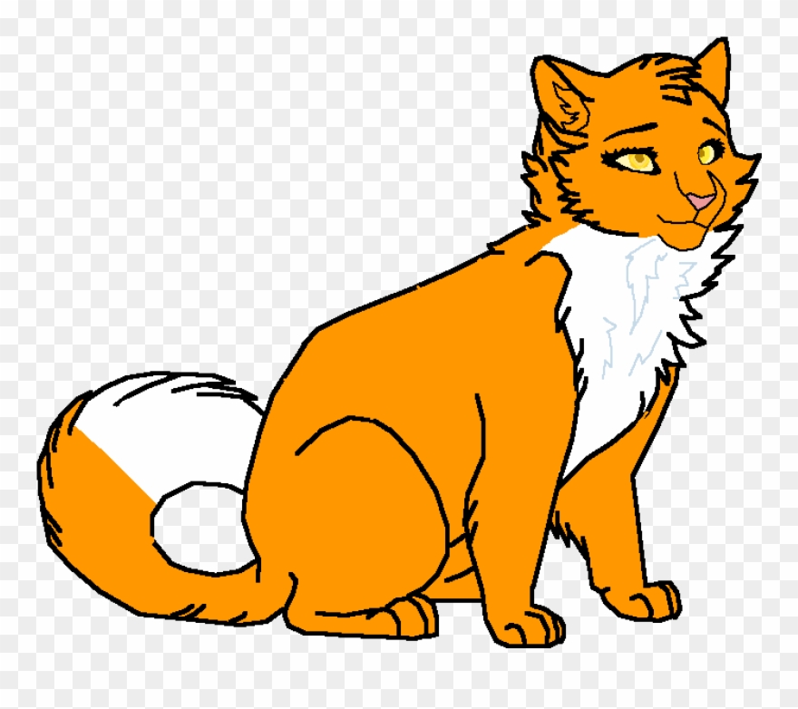 Another Warrior Cat Drawing By Pastelgabby Clipart