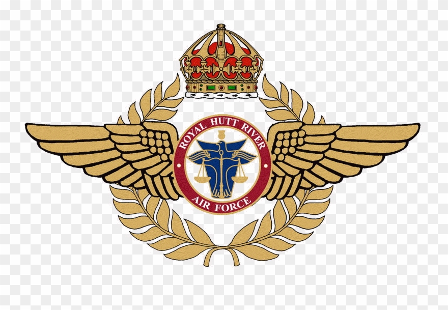 Royal Hutt River Air Force, Cap Badge - Emblem Clipart
