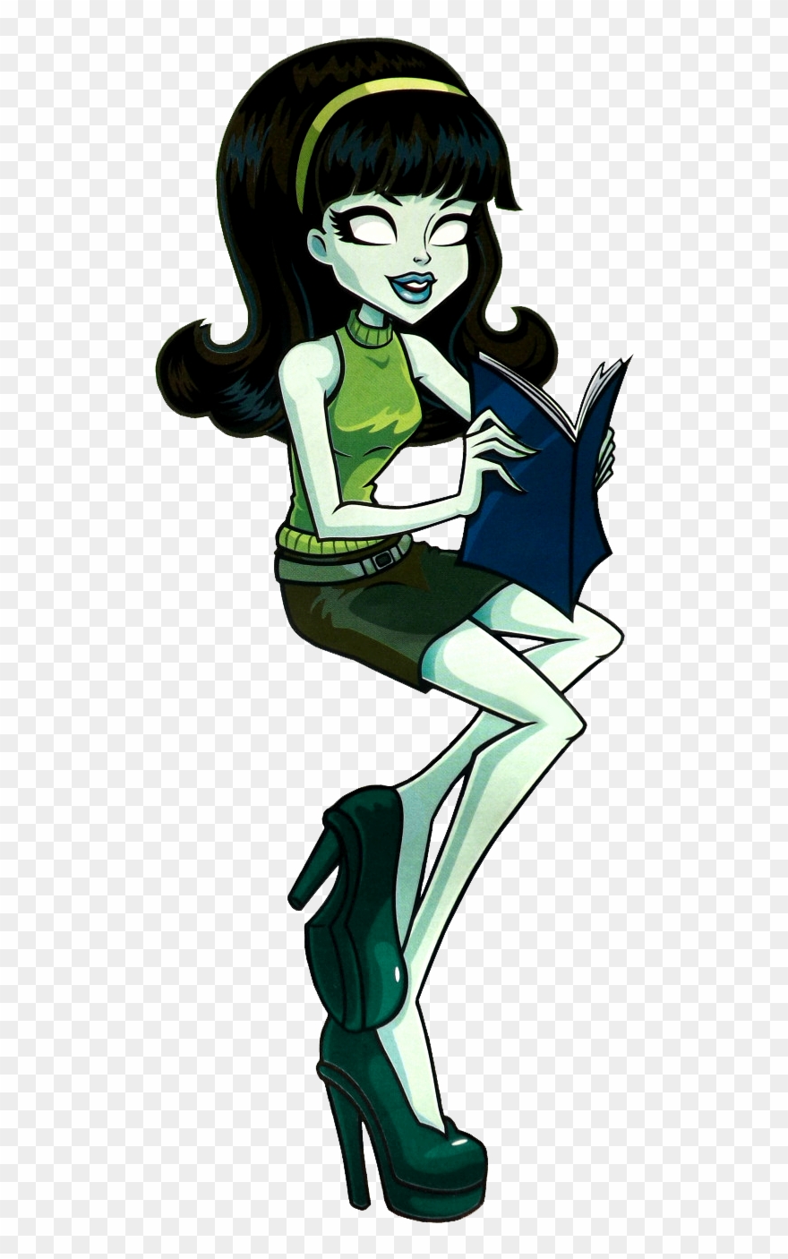 Scarah Screams Scarah Screams, Is A Banshee From Ireland - Monster High Scaremester Deluxe Doll Invisi Billy Clipart