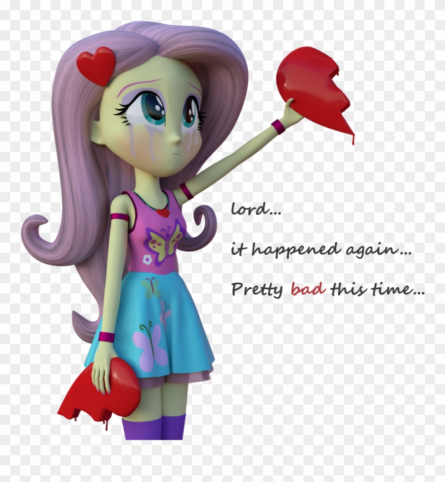D Artist Fluttershy Ek Crying Equestria Clipart
