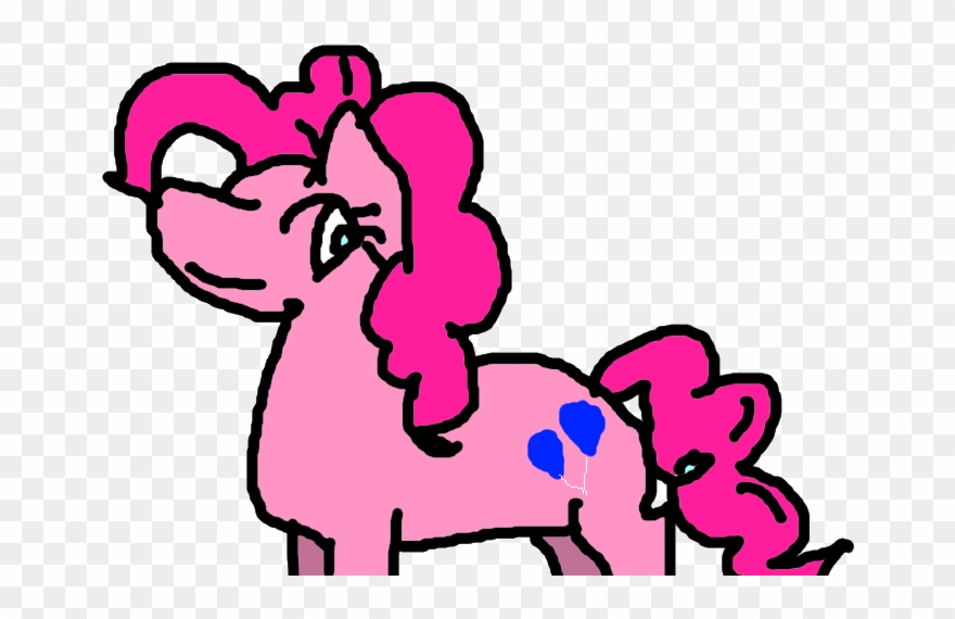 Was A Better Drawer But This Is Pretty Much What I - Pinkie Pie Clipart