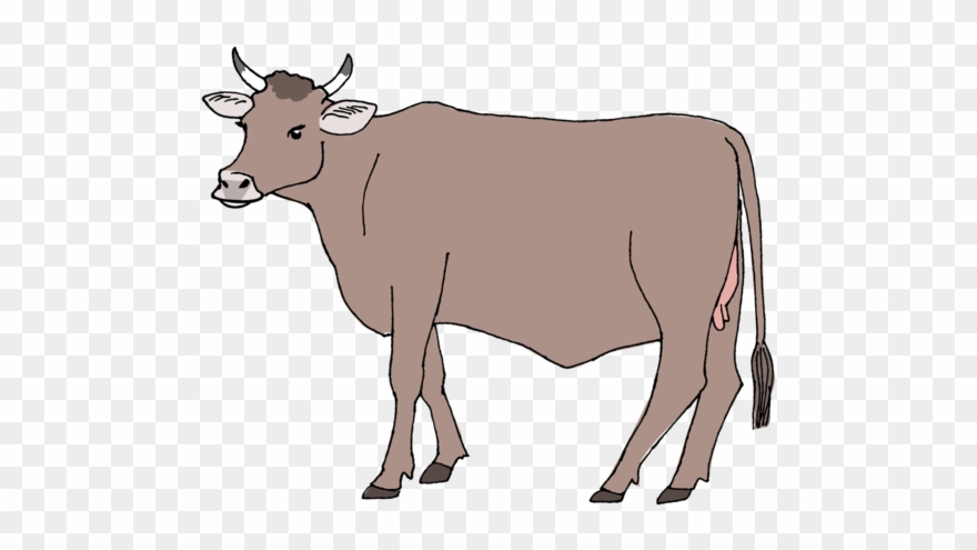 Cow - Tattly Temporary Tattoos / Farm Animal Set Clipart