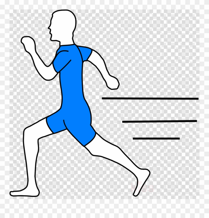 Running Man Clip Art Clipart Clip Art - Draw A Running Man - Png Download