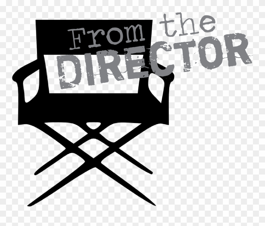 Fromthedirector - Clip Art Director Chair - Png Download