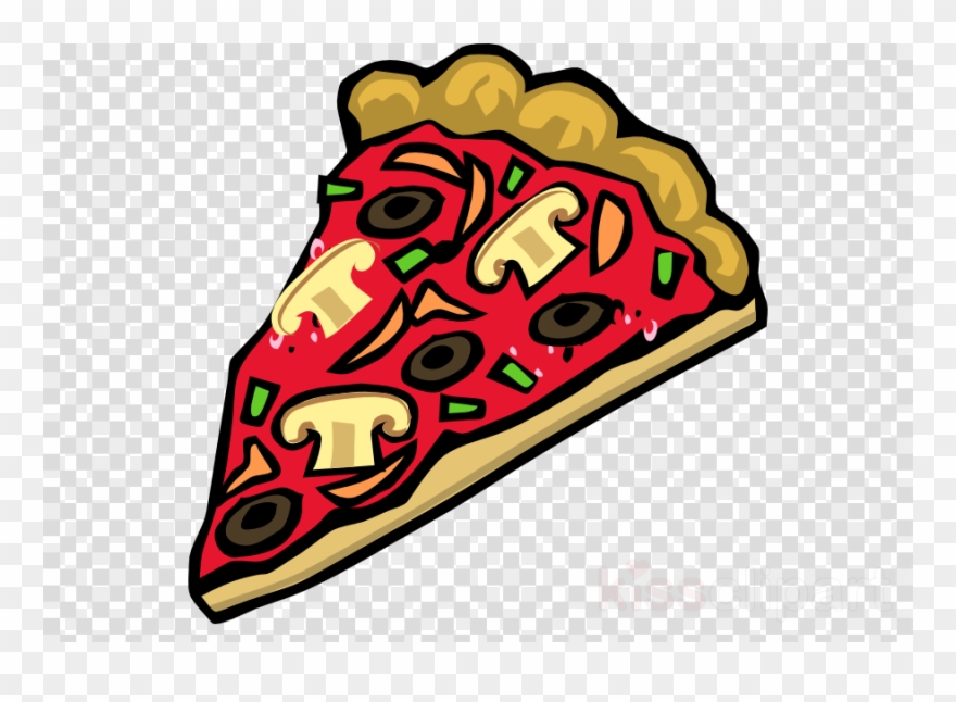 Pizza Clip Art Clipart Pizza Garlic Bread Clip Art - Pizza My Heart Pillow Sham - Png Download