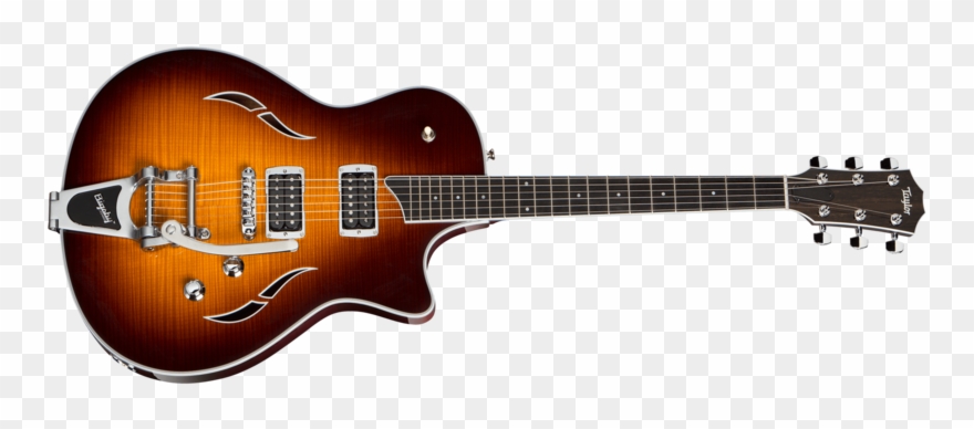 Photos Of Electric Guitars - Taylor T3/b Semi-hollowbody With Bigsby Electric Guitar Clipart