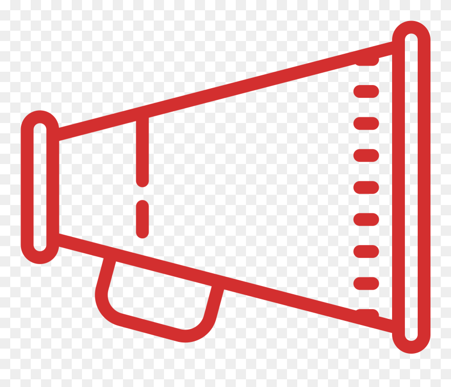 Megaphone Icon - Scalable Vector Graphics Clipart