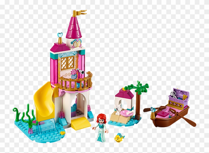 Ariel's Seaside Castle - Lego Clipart
