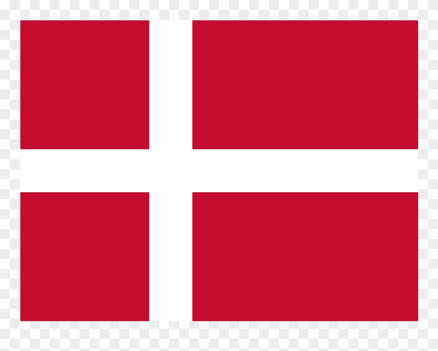 Iron-on Embroidered Flag Denmark - Danish Flag Clipart