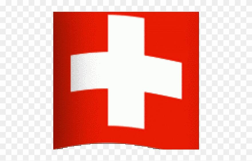 Switzerland Flag Clipart Cross - Cross - Png Download