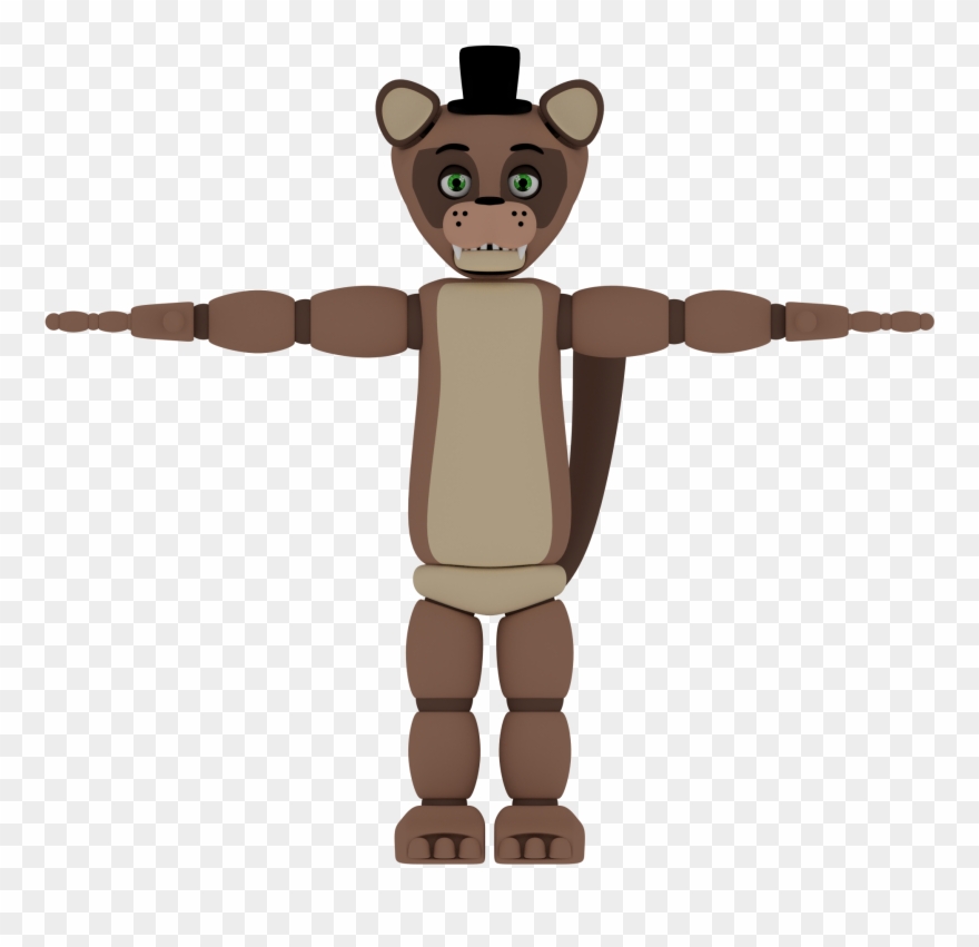 Simple Weasel Clip Art Medium Size - Fnaf Popgoes The Weasel - Png Download