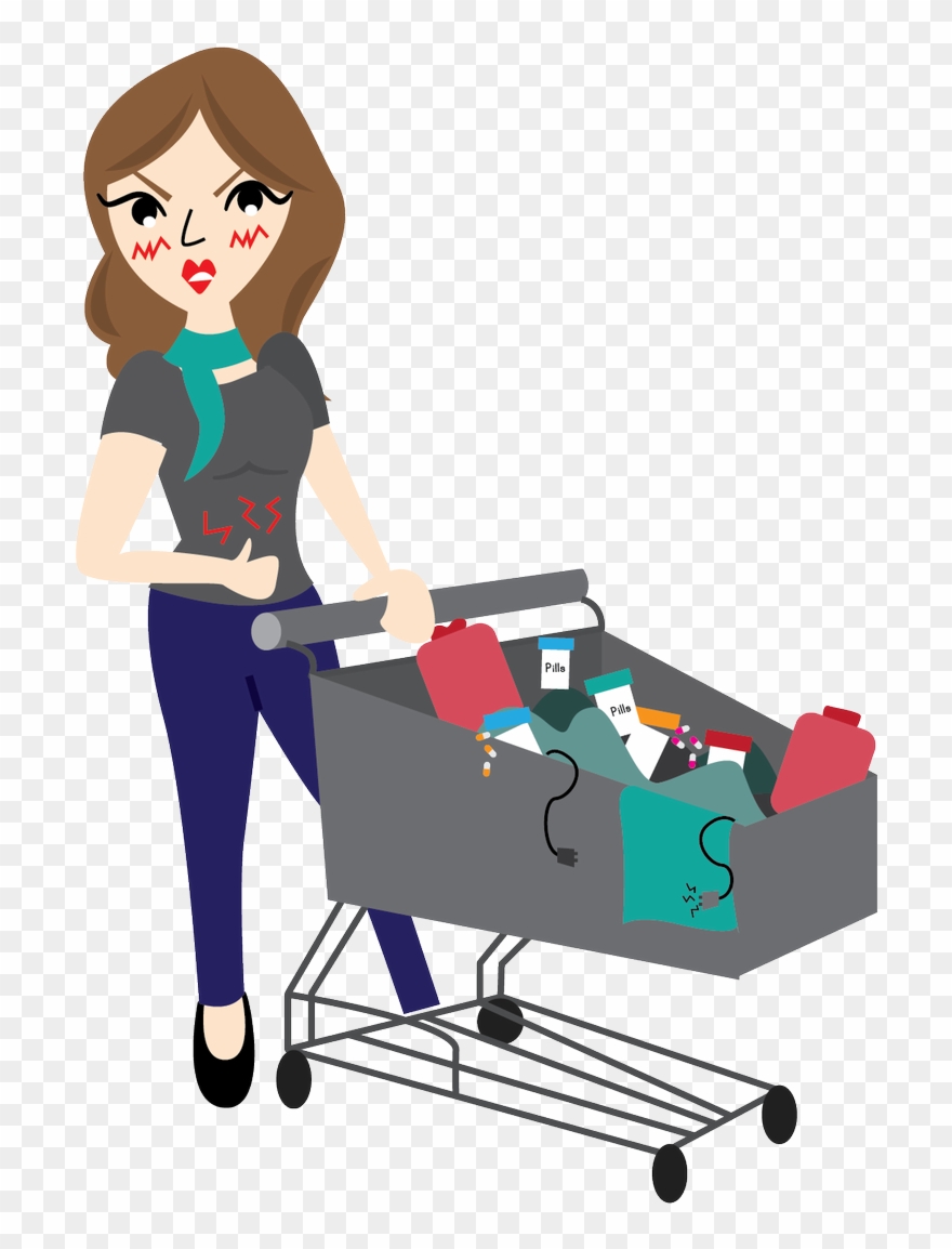 Eyaa By Leslie Rivas On Twitter - Shopping Cart Clipart