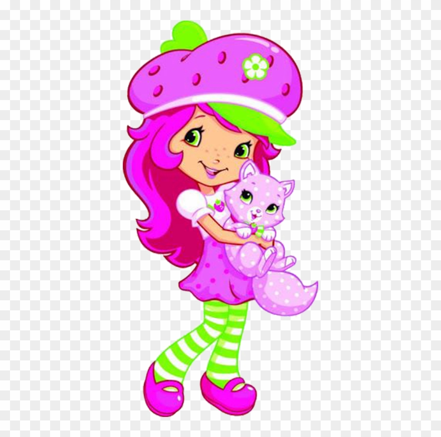 Strawberry Shortcake Strawberry Shortcake Custard Cupcake - Imagenes De Chica Fresa Clipart