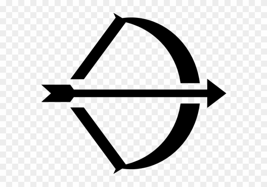 Arrow Bow Png Transparent Image - Archery Clipart