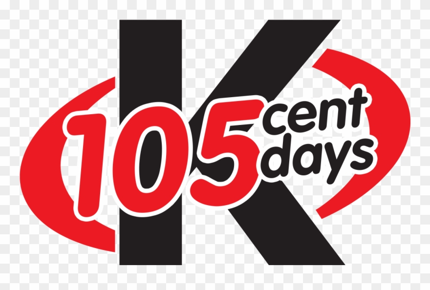 K105 Cent Days @ The Beach Bar - Graphic Design Clipart