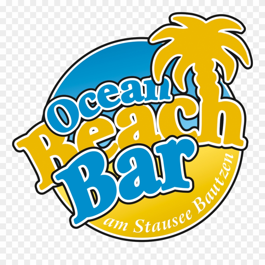 Ocean Beach Bar Bautzen Logo Clipart