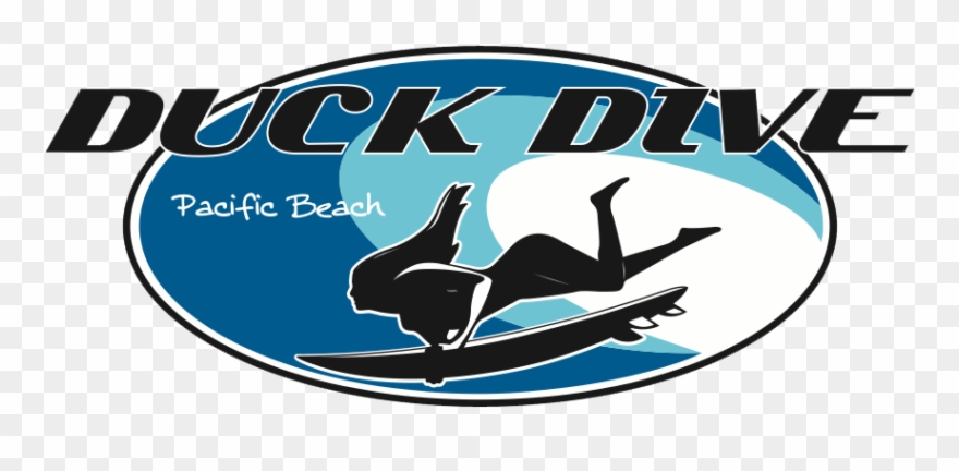 Duck Dive Pacific Beach - Duck Dive Pb Logo Clipart
