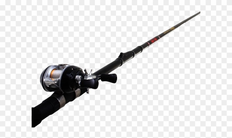 Fishing Pole Clipart Transparent Background - Fishing Rod - Png Download