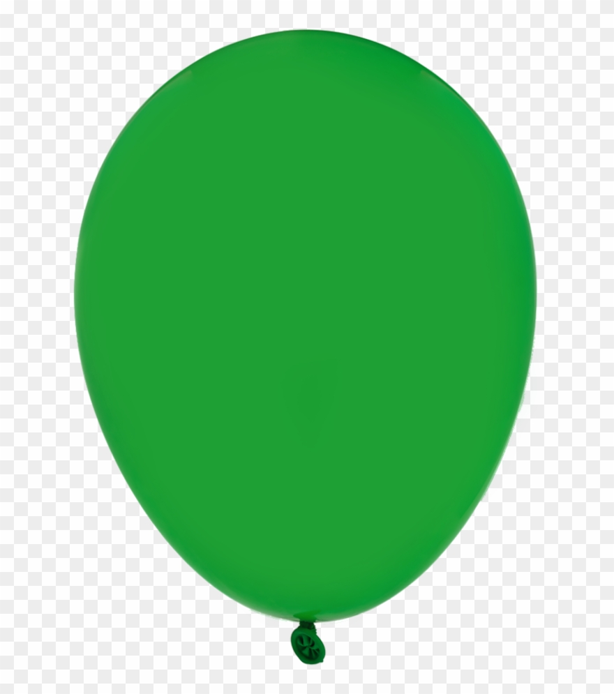 Step 2 Choose Your Balloons Color & Quantity - Green Color Balloon Clipart