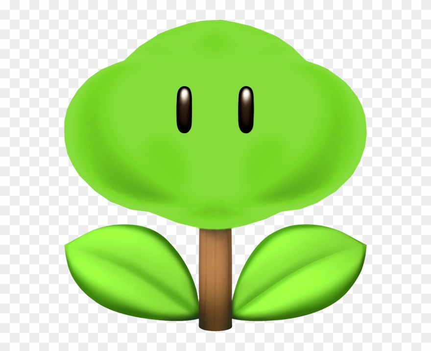 Tree Flower - Super Mario Bros Tree Clipart