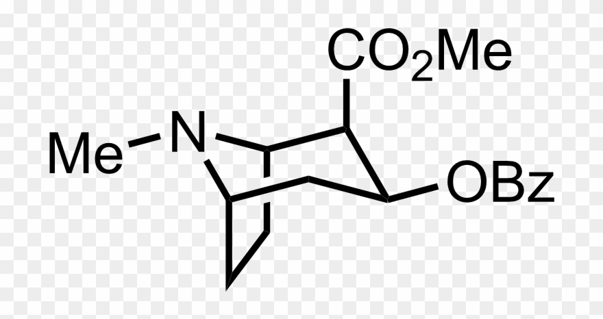Structure Of Cocaine - Carvone Epoxidation Product Clipart