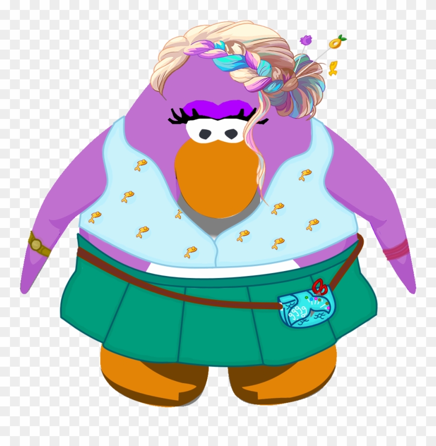 Image - Club Penguin Dot Hair Clipart