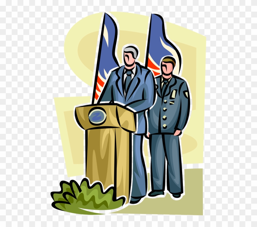 Vector Illustration Of United States Politician Pays - President Of The United States Clipart