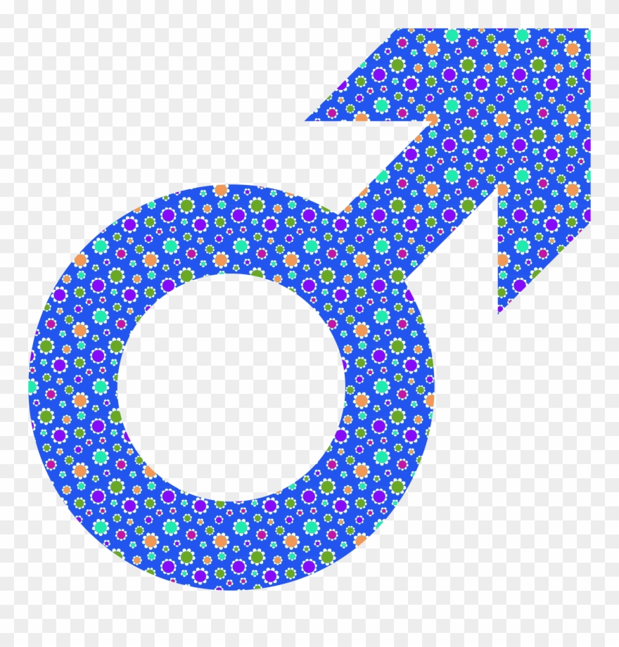 Big Image - Male Symbol Clipart