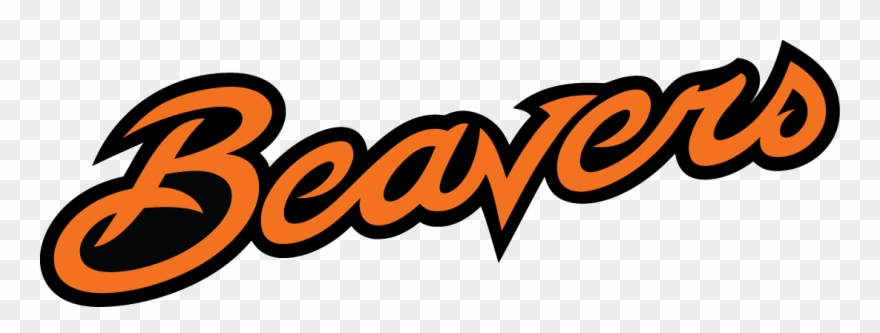 Oregon State Beavers Wordmark - Oregon State Beavers Clipart