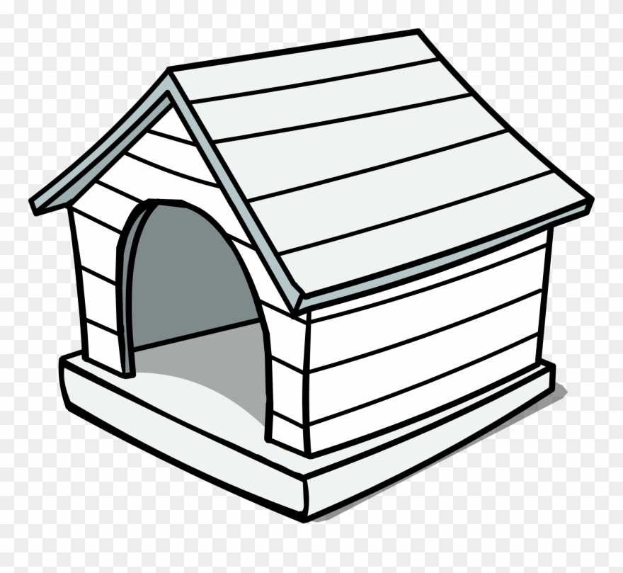 White Puffle House Sprite 002 - House Clipart