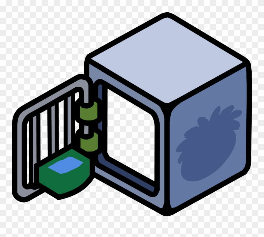 Puffle Kennel - Jaula Club Penguin Clipart