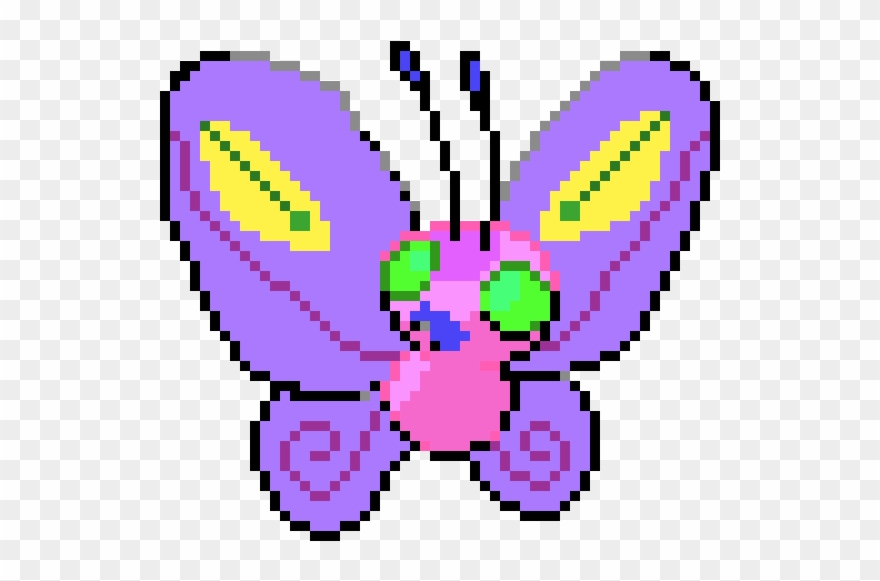 Psychic/bug Butterfree - Butterfree Clipart