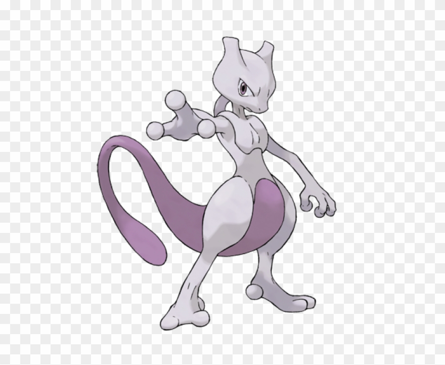Psychic Abilities - Pokemon Mewtwo Clipart