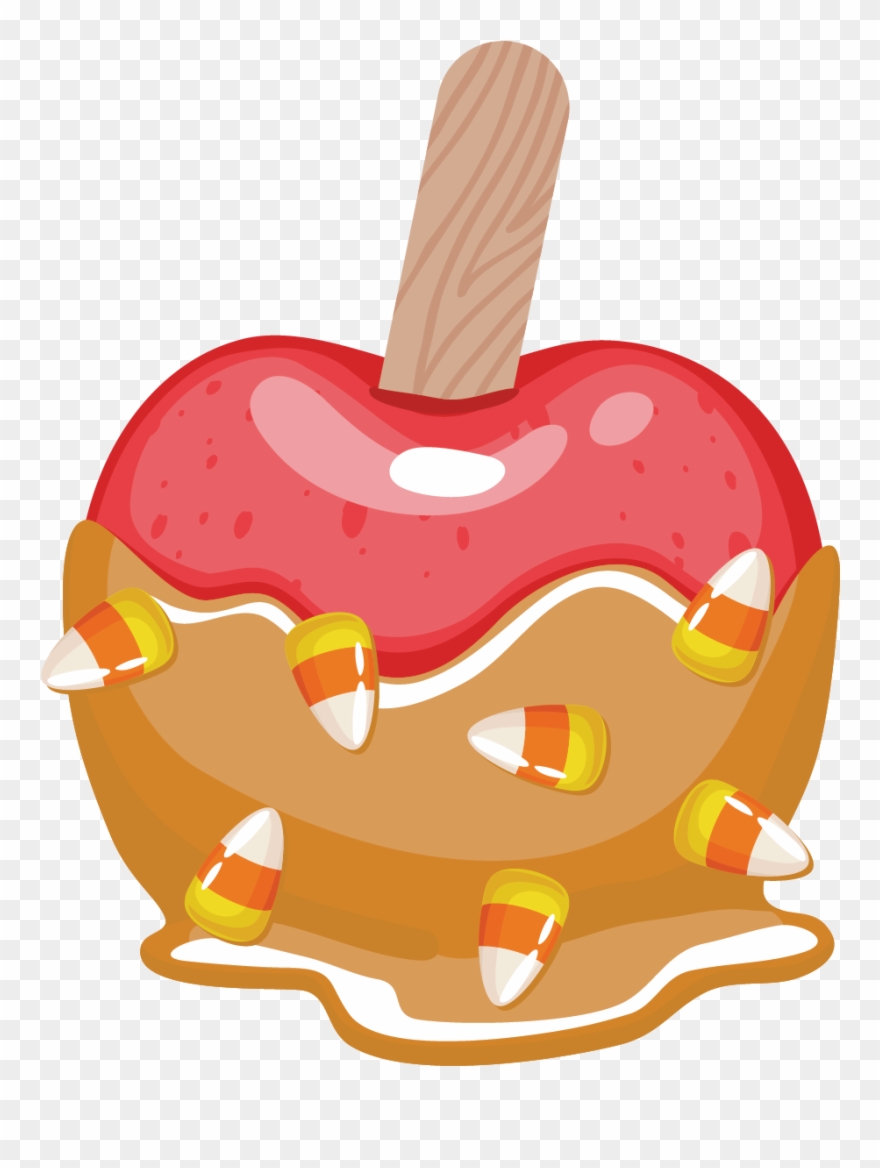 Indulge In A Caramel Apple Toppings Bar - Festival Clipart