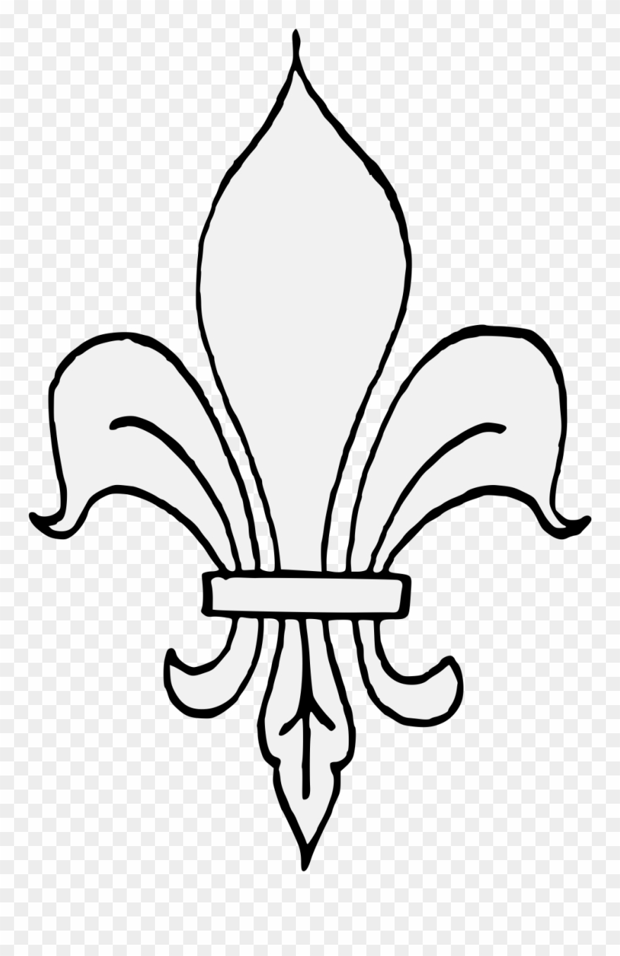 Fleur De Lys - Skaut Znak Clipart