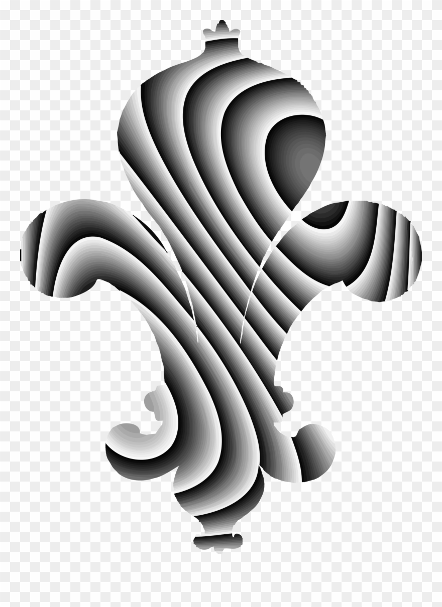 Fleurs De Lys Design 1 Clipart