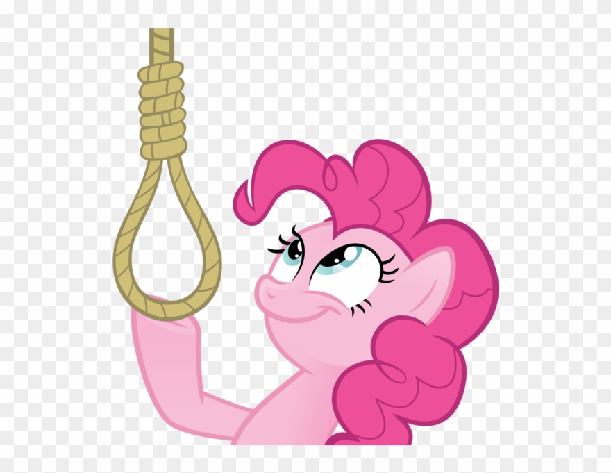 Artist Needed, Look What Pinkie Found, Meme, Noose, - Pinkie Pie With Noose Clipart