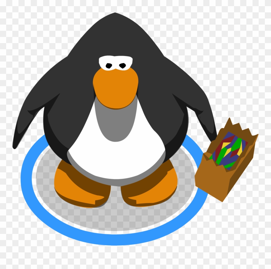 Trick Or Treat Clipart Club Penguin - Club Penguin Sprite - Png Download