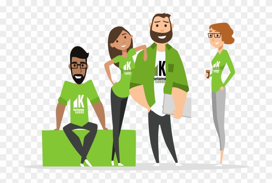 Semillas De Cannabis - Illustration Clipart