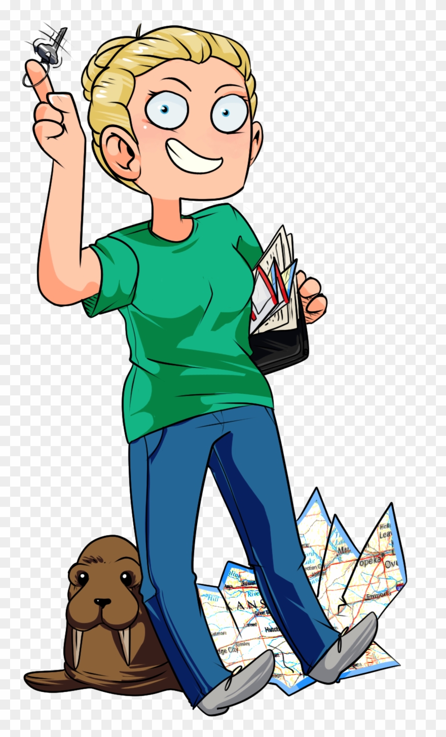 Driver Picks The Music - Tumblr Clipart