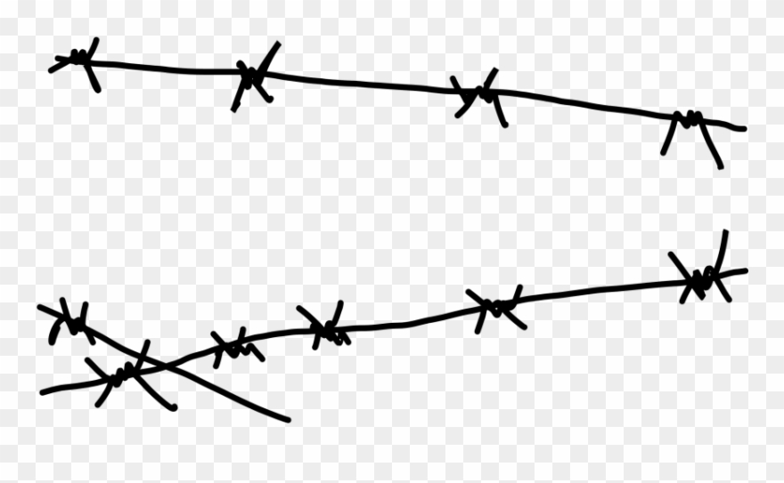 Download Barbwire Clipart Png Photo - Draw Easy Barbed Wire Transparent Png