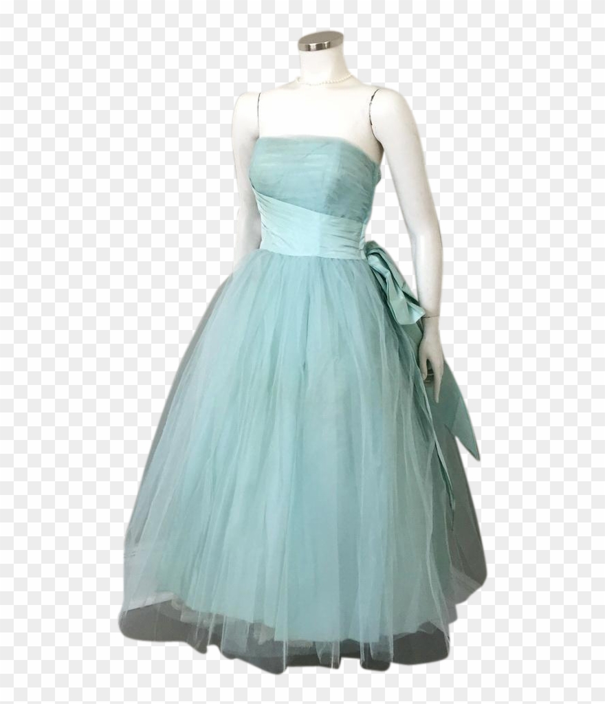 Vintage Prom Dresses - Cocktail Dress Clipart